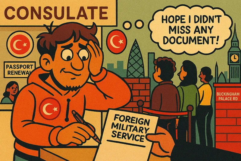 Dövizli Askerlik Başvurusu 2025: İngiltere’den İşlem Rehberi