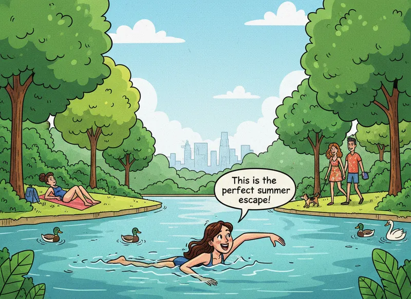 Hampstead Heath’de Yüzme Keyfi