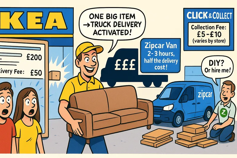IKEA İngiltere: Teslimat Ücretleri ve Nakliye Stratejileri